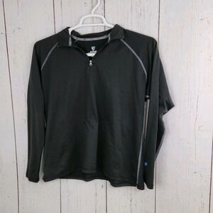 Kuhl Technikore Men XL Quarter Zip Pullover Blue Gray Longsleeve Gorpcore Outdoo
